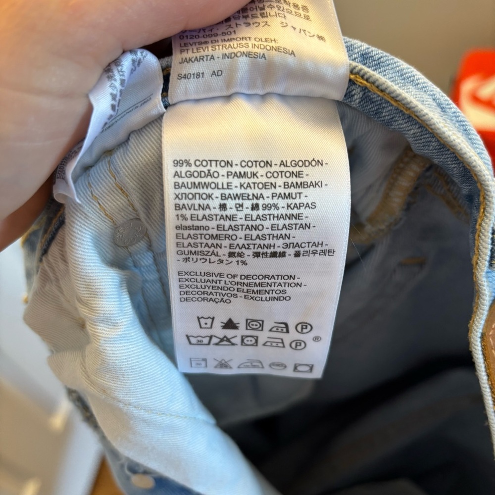 Levi’s Premium 501 cropped jeans - Picture 5 of 12